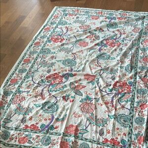 Farm Rio looking tablecloth 100%Cotton